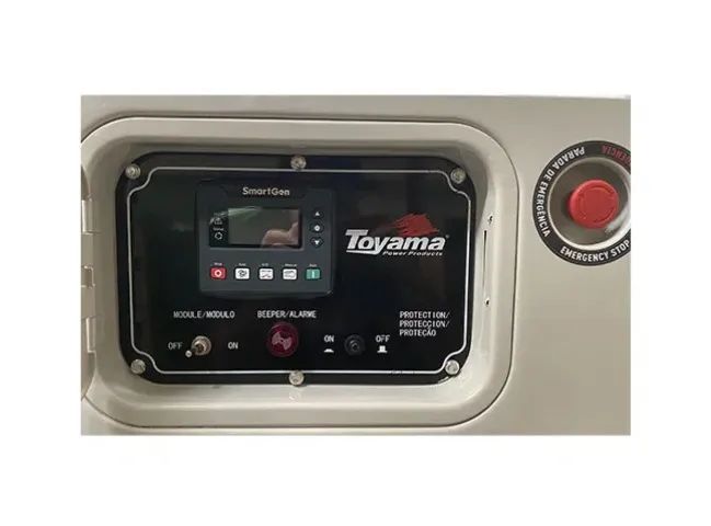 Gerador a Diesel 27.5 KVA Toyama TDMG25SGE 380 ATS Integrado - Foto 5