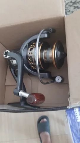 Molinete de pesca aluminio 4000