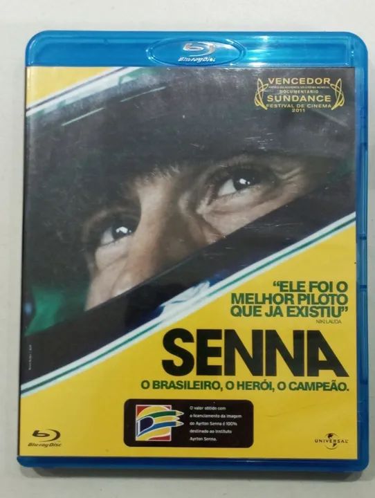 Blu-ray Senna - O Brasileiro, O Herói, O Campeão