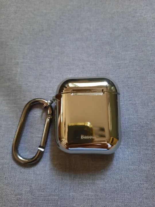 Fone Apple AirPods 2 com nota fiscal seminovo + 2 capinhas brinde - Foto 4