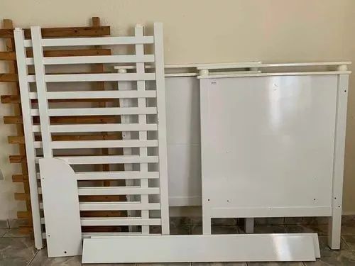 Berço Americano 2 em 1 Baby com colchão. - Foto 3