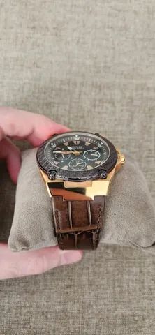 Relógio Guess - Pulseira couro - Estado de novo - Foto 2