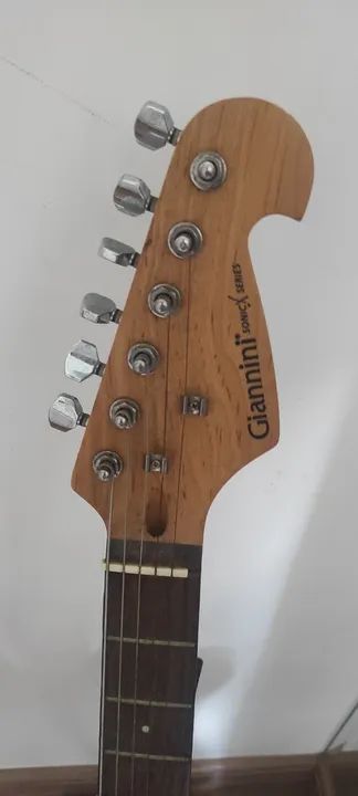 Guitarra Giannini GGX 1S3 TS/WH - Foto 3