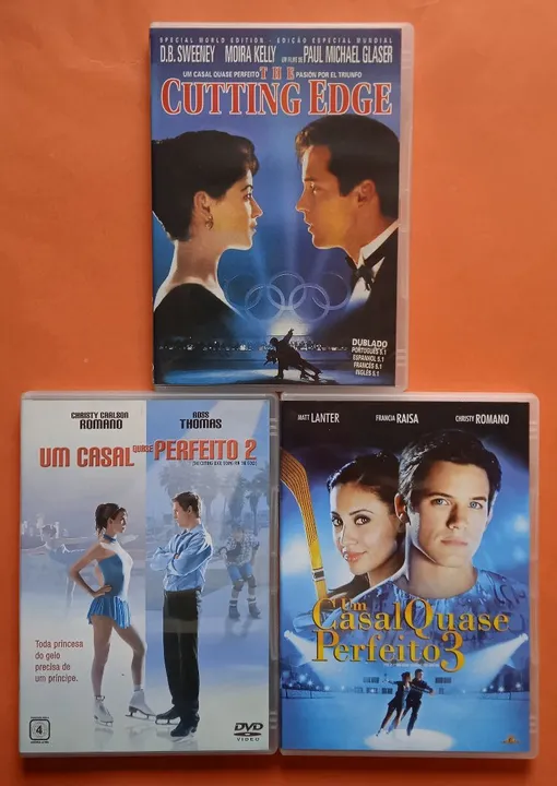 Dvd Um Casal Quase Perfeito 1 - 2 e 3