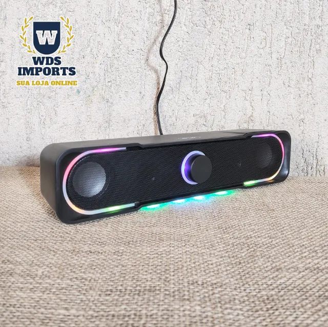 Caixa De Som Soundbar Para Pc Notebook - Foto 2