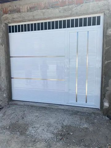 PORTÃO DE ALUMÍNIO 10X SEM ENTRADA  - Foto 6