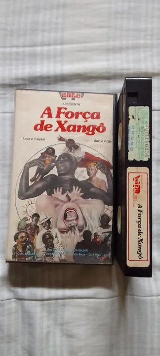 A Força de Xangô Vhs Filme Nacional Raro