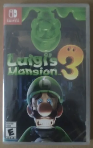 Jogo Luigi Mansion Nintendo Switch Físico Novo Lacrado