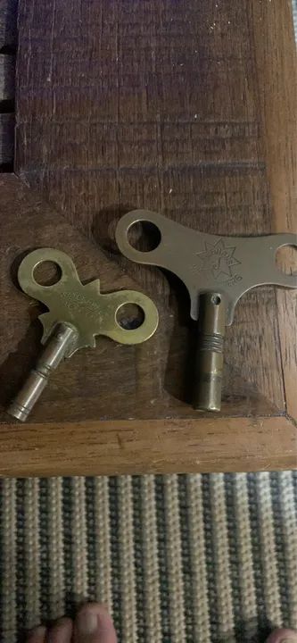 Chaves para relógios antigas assinadas e original 