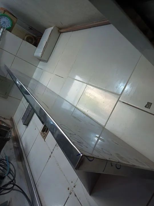 Prateleiras de aço inox, para parede - Foto 3