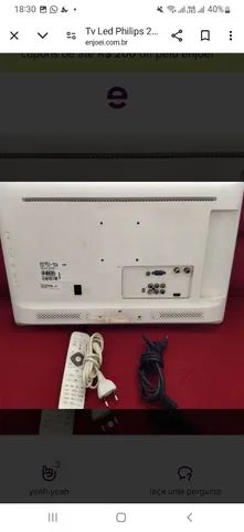 Tela tv philips led 22 polegadas - Foto 5