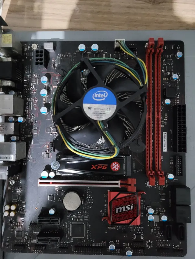 KIT Processador i3 Placa mãe e Cooler