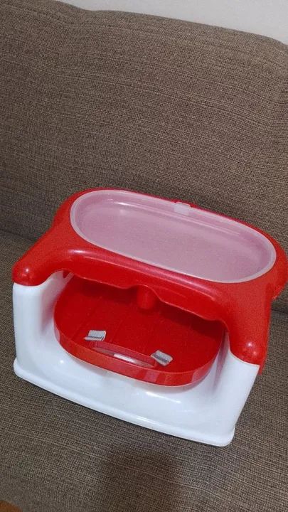 Cadeira de Alimentação Infantil Infanti Vermelha - Foto 4