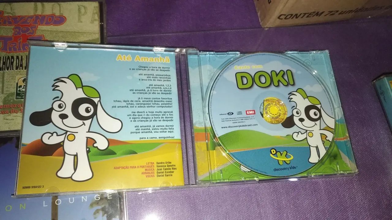 CD Cante com Doki Discovery Kids, bom estado. E outros. - Foto 2