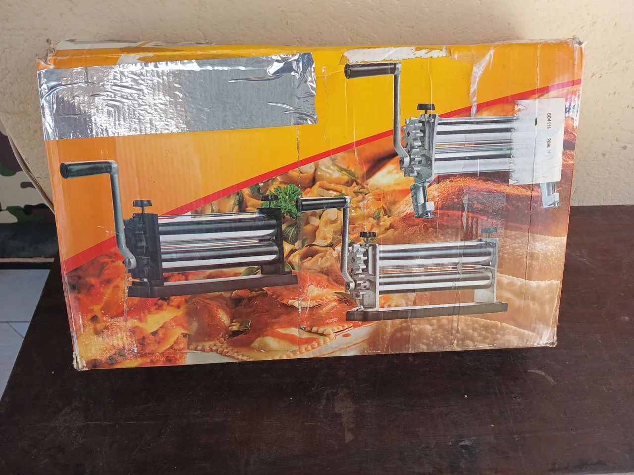 Máquina de fazer ravióli manual e pastel