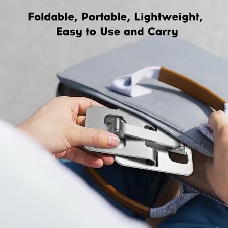 Suporte universal dobrável para celular , tablet em Alumínio - Foto 4