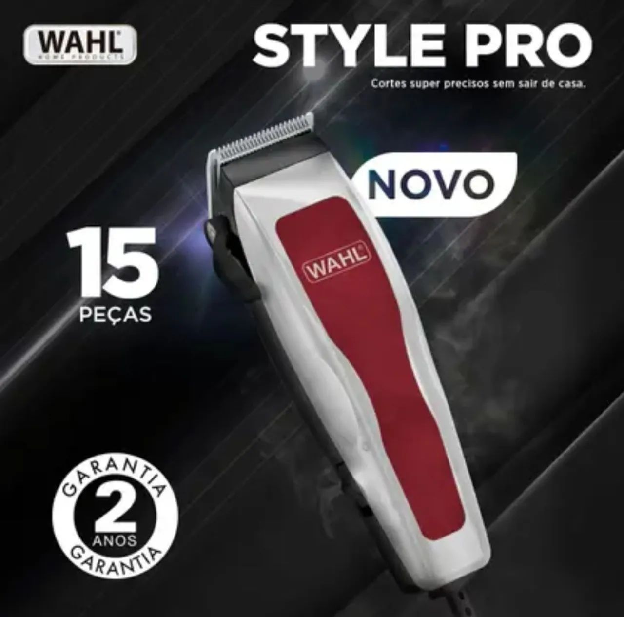 Maquina de Cortar Cabelo Style Pro Wahl 127V