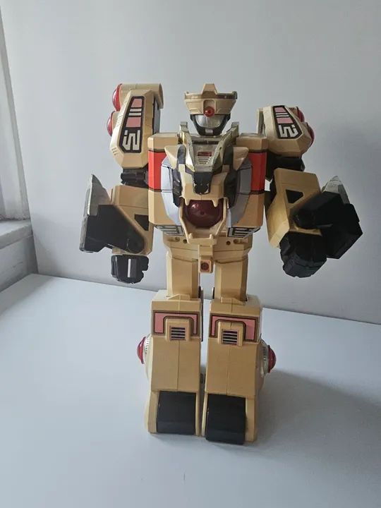 Megazord tigre branco - Power Rangers