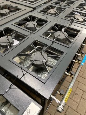 FOGÃO INDUSTRIAL 4 BOCAS ALTA PRESSÃO 30X30 P7 - MR FOGÕES  - Foto 4