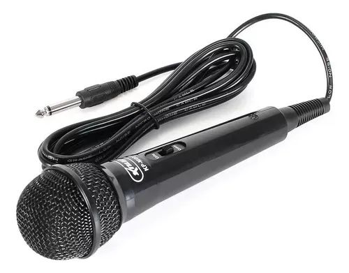 Microfone com fio knup kpm0011 com adaptador p2 Dinamico Loja Coimbra Computadores Entrega - Foto 2