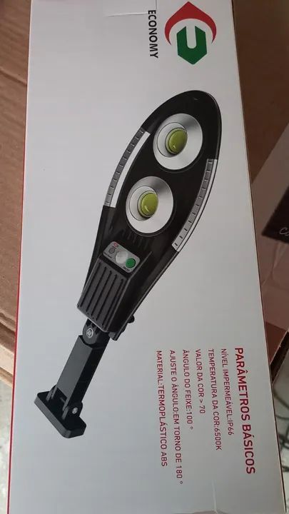 luminária solar publica 100wts 6500k - Foto 2