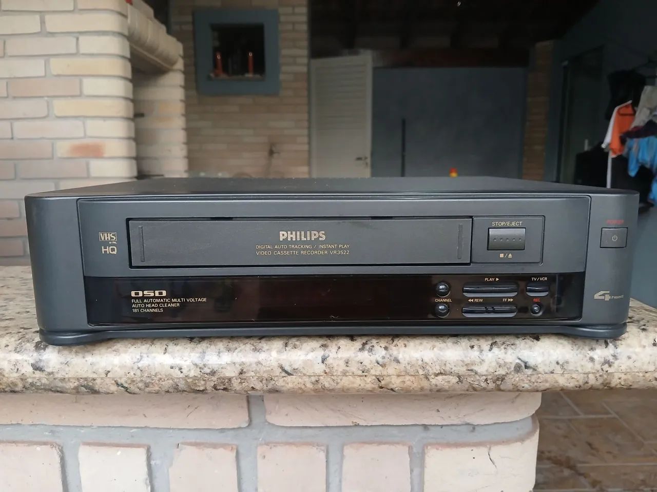 Vídeo Cassete  philips Vr3522 - Foto 3