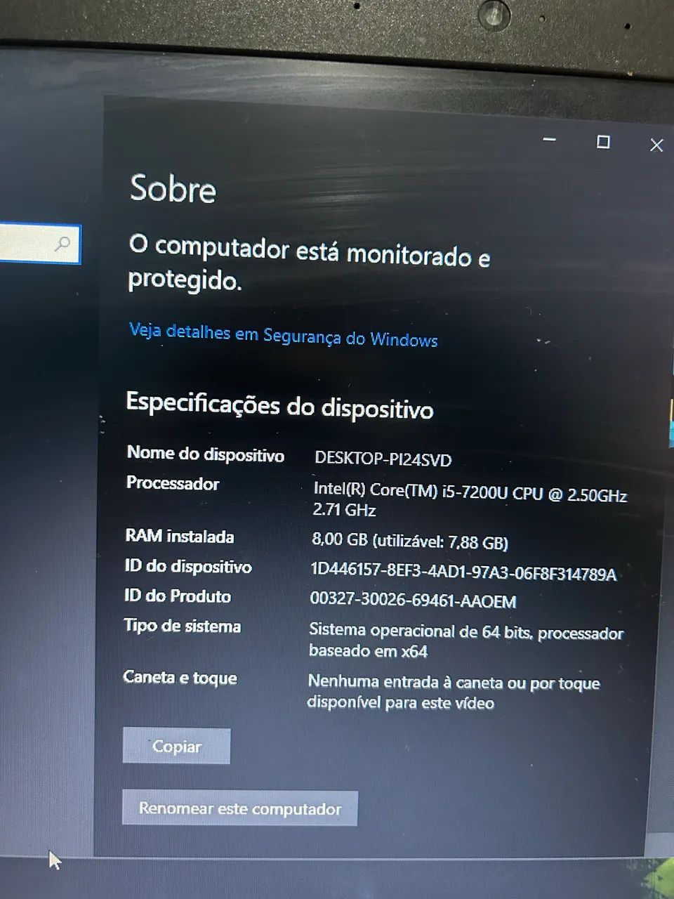 Notebook Lenovo i5 8gb ram ssd120gigas+hd1tera - Foto 3
