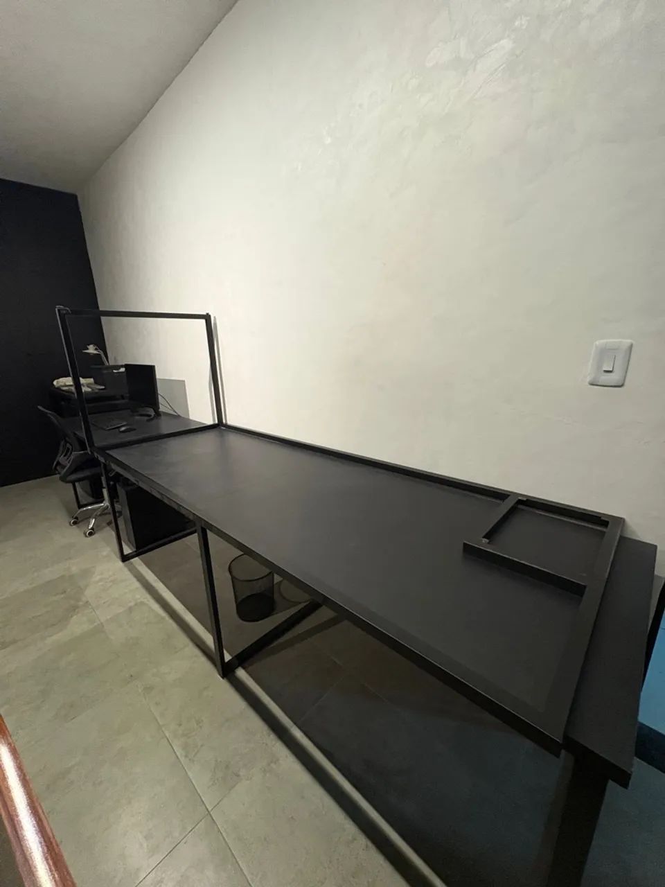 Mesa MDF Duratex 2.20 m x 0.80 m + pé metalon - Foto 2