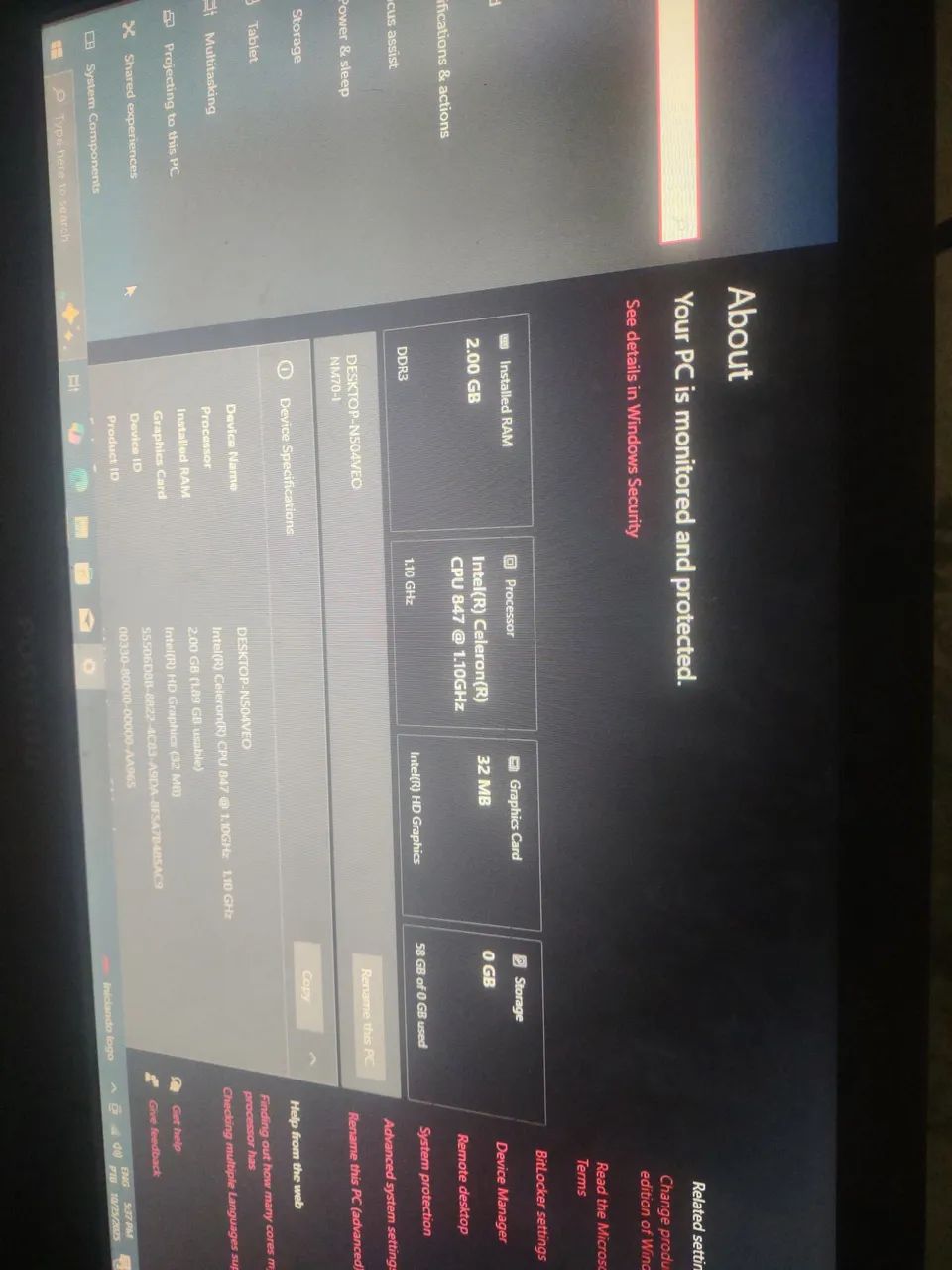 Computador Intel Celeron + HD 250GB Funcional
64739261416065120