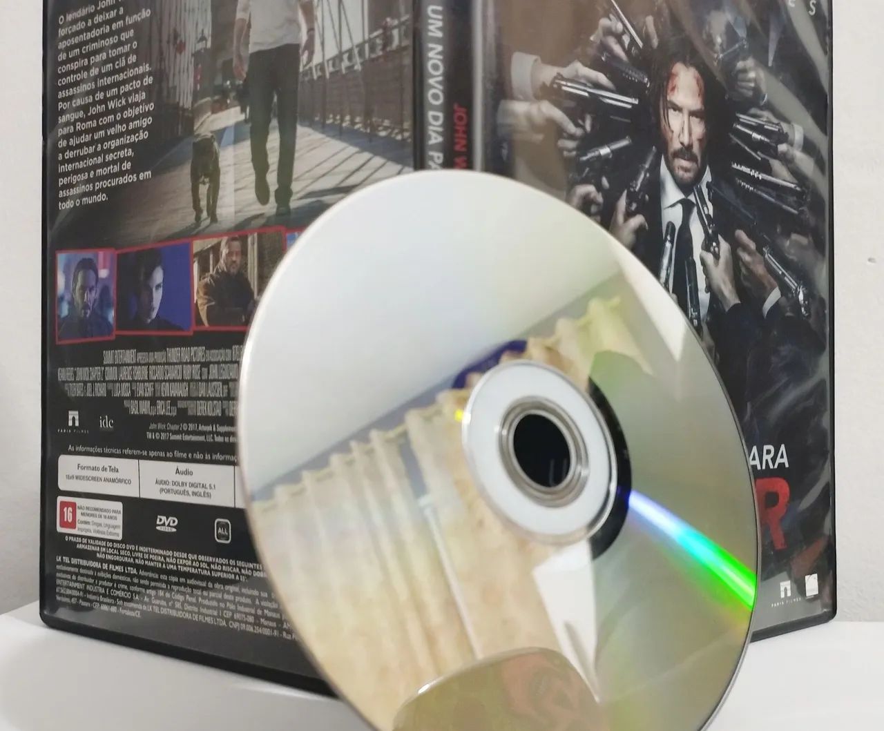 DVD John Wick - Chapter 2 (um novo dia para matar)  - Foto 3
