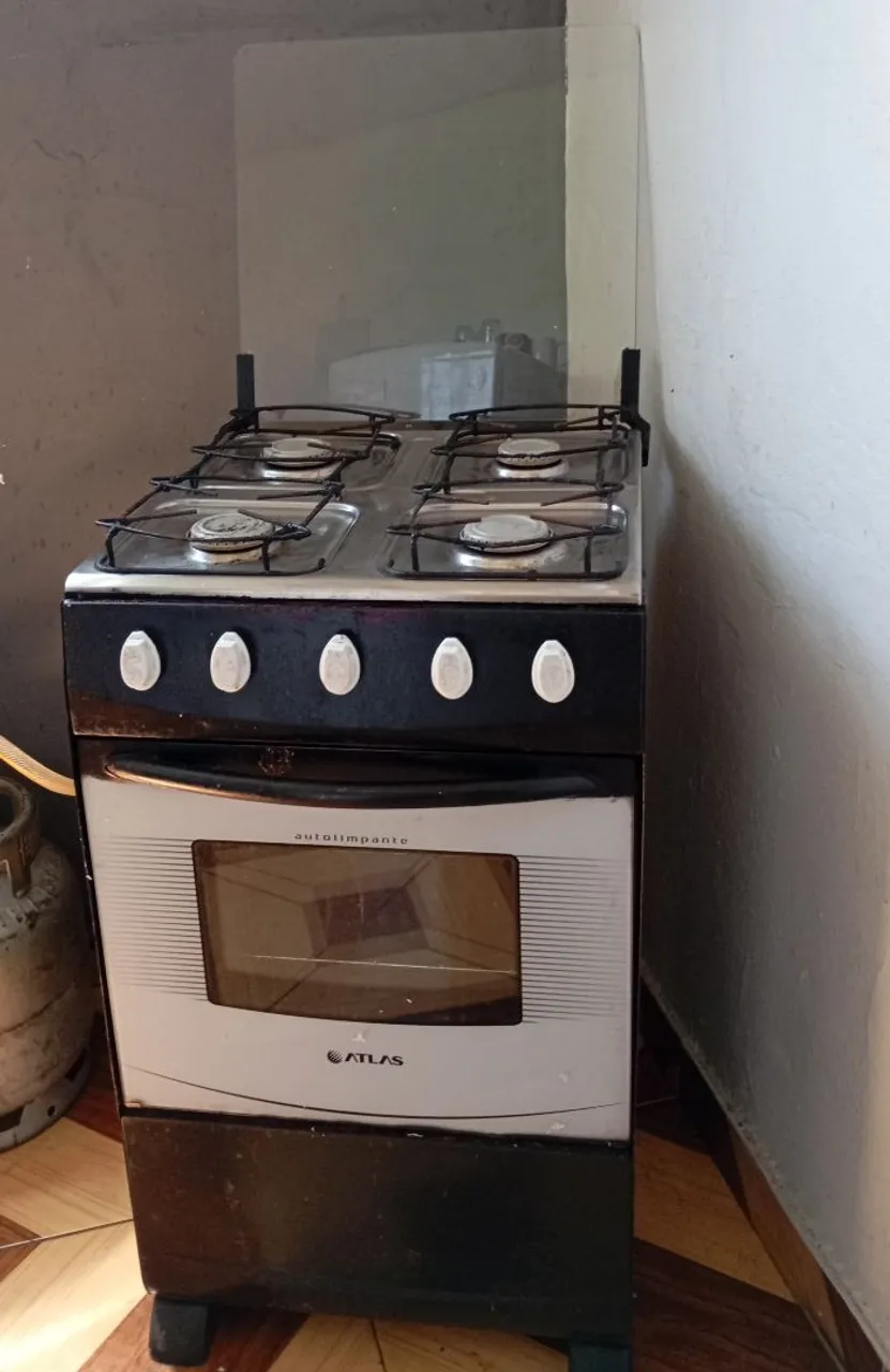 Fogão Atlas 4 bocas com Forno Autolimpante
