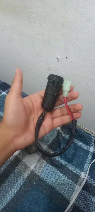 Conjunto IGNIÇÃO E TAMPA DE COMBUSTÍVEL para Moto T-Mac (não acompanha trava de guidão) - Foto 6