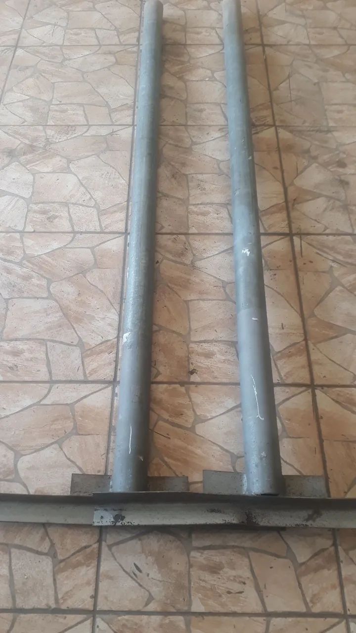 Tubo galvanizado 75 2 metros  - Foto 2