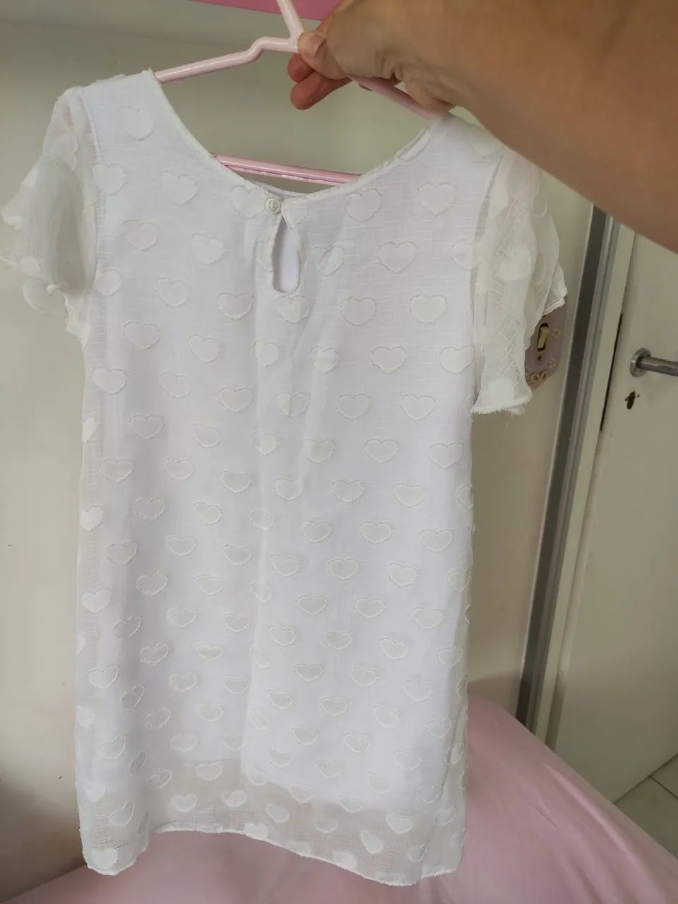 Vestido infantil MALWEE branco  - Foto 2