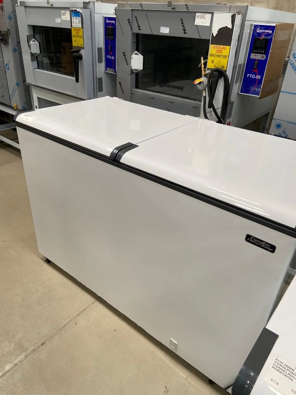 ECH-500BR CIB CONSERVADOR P/ CONGELADOS HORIZONTAL - ESMALTEC - Foto 4