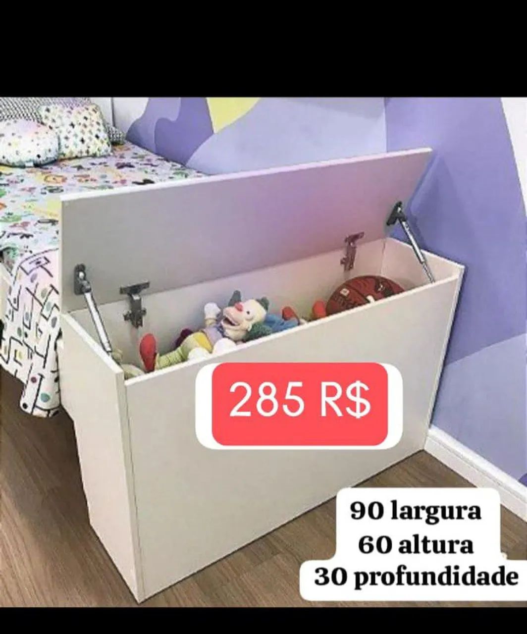 Organizador de brinquedos ?%MDF ENTREGA GRATIS 