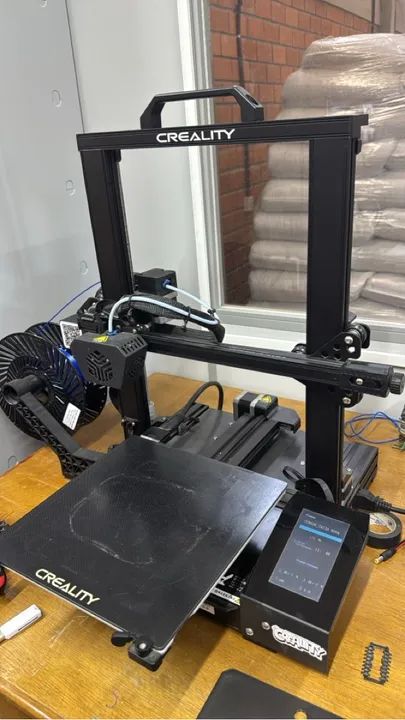 Kit com 3 Impressoras 3D - 2x CR-10 Smart + 1x CR-6 SE - Tudo Funcionando Perfeitamente!