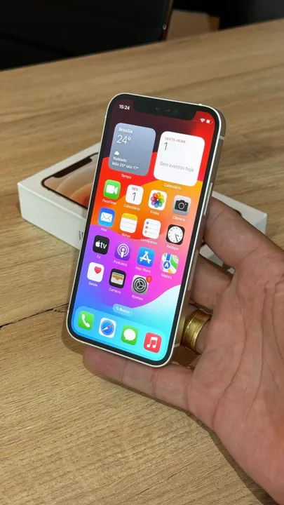 iPhone 12 Mini 128GB Branco - 90 dias de garantia! Até 12x no cartão! 128 GB