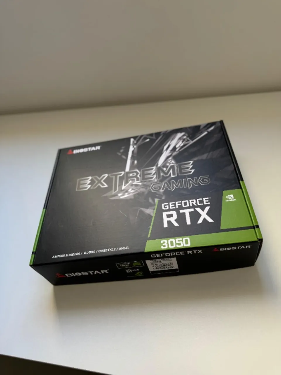 Placa de Vídeo GeForce RTX3050 Biostar 6gb RAM