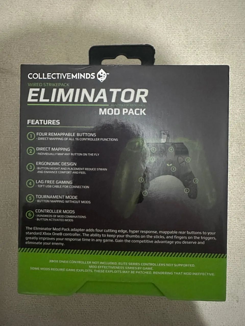 ADAPTADOR STRIKE PACK ELIMINATOR XBOX ONE - Foto 2