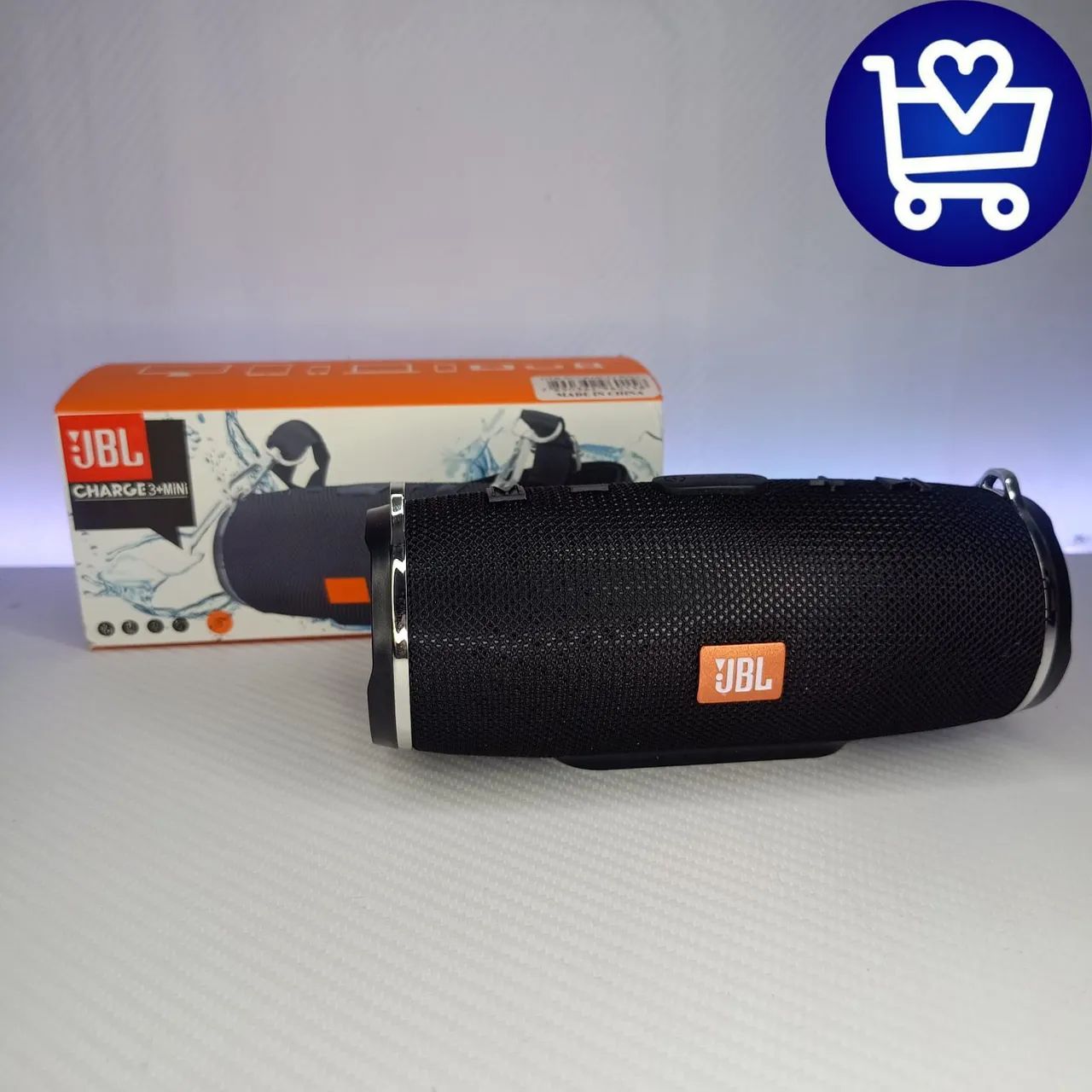 Caixa de Som Bluetooth JBL Charge 3+ Mini - Foto 2