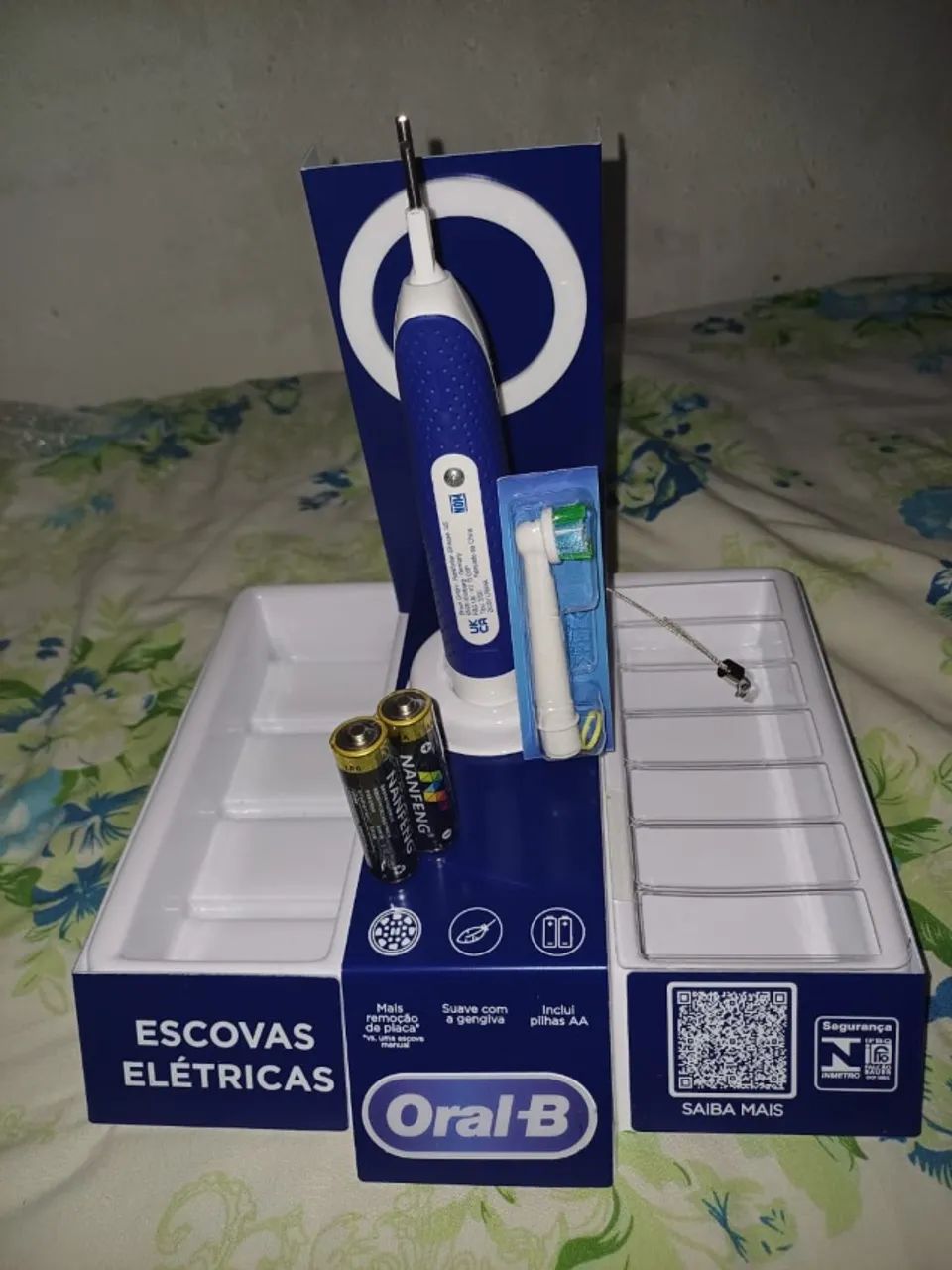 Escova elétrica oral-b pró saúde  - Foto 4