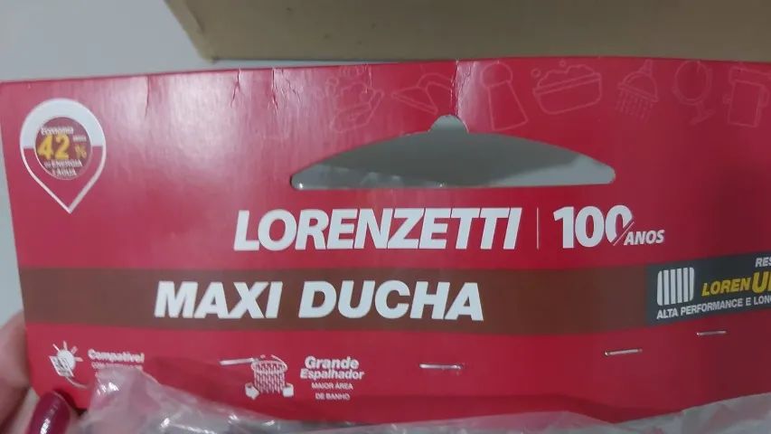 01 MAXI DUCHA LORENZETTI 127v 3500w  - Foto 2