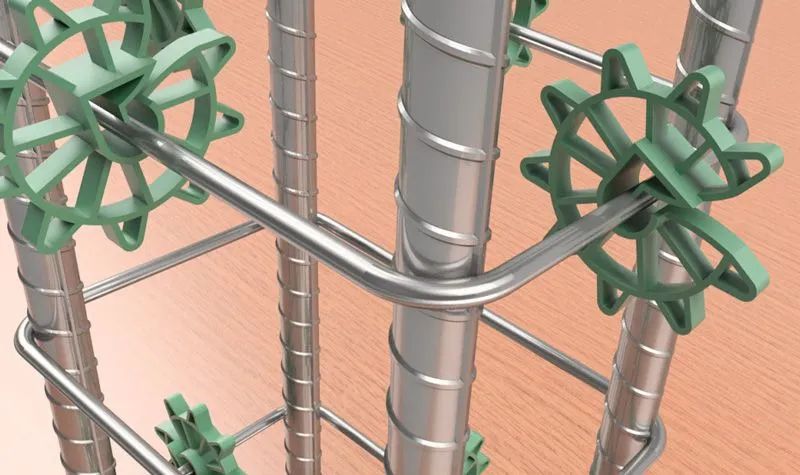 Pacote com 200 espaçadores distanciador circular 2,5cm