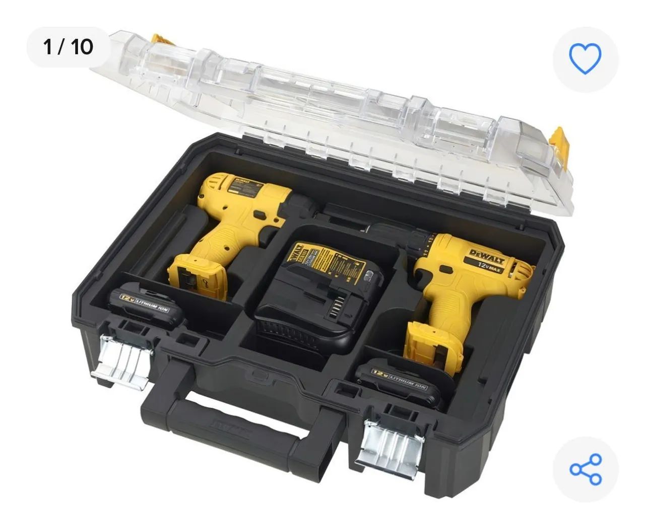 Jogo de Parafusadeiras Dewalt 12V Max - Foto 4