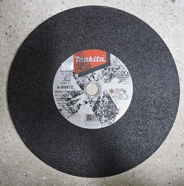 (V/T) Disco de corte abrasivo 14 polegadas Novo