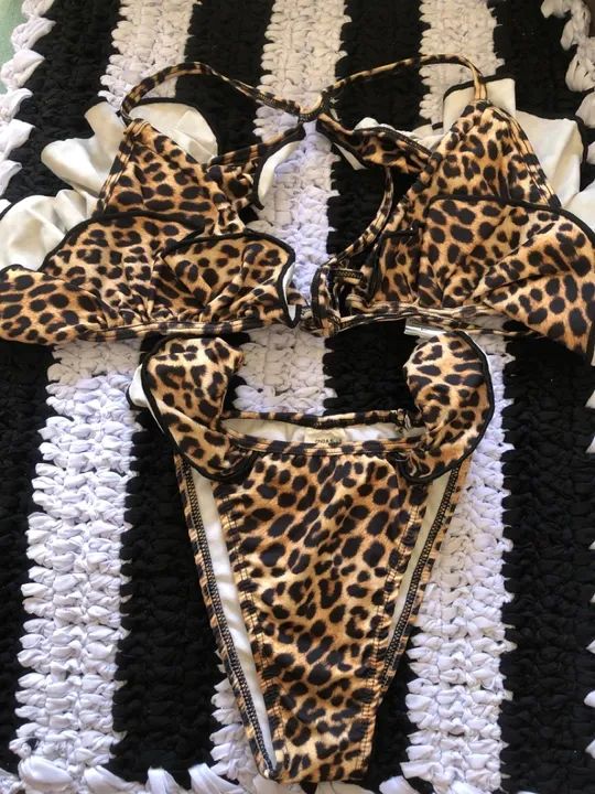 Conjunto de Biquíni Leopardo - Foto 2