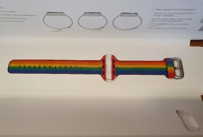 Pulseira Apple Watch 38mm Pride Edition - Foto 3