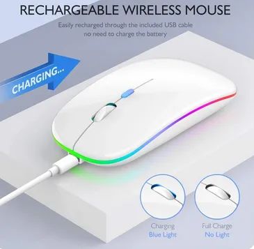 Mouse Sem Fio Dual Mode Compatível com Bluetooth 5.1 + 2.4Ghz - Foto 5