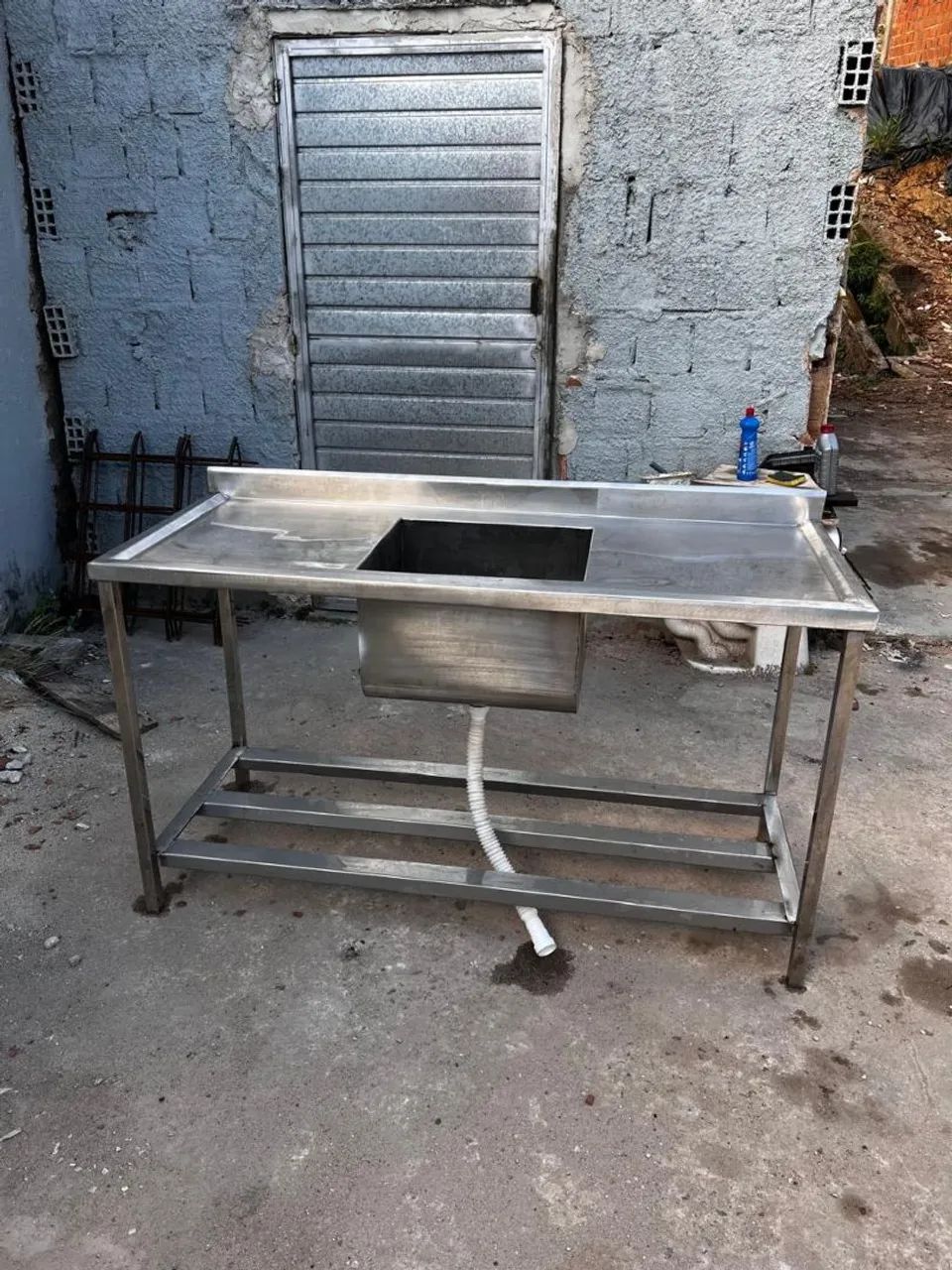 Pia industrial em inox